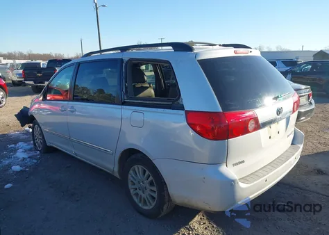 2008 Toyota Sienna Limited from USA, damaged, VIN 5TDBK22C28S016618